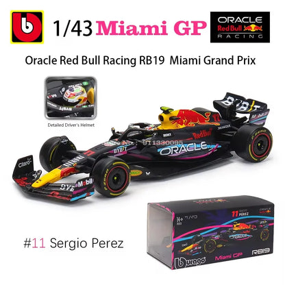 Bburago 1:43 F1 Red Bull Racing TAG Heuer RB20 2024 #1 Verstappen #11 Perez Alloy Car Die Cast Model Toy Collectible SF24 - MyLootWare