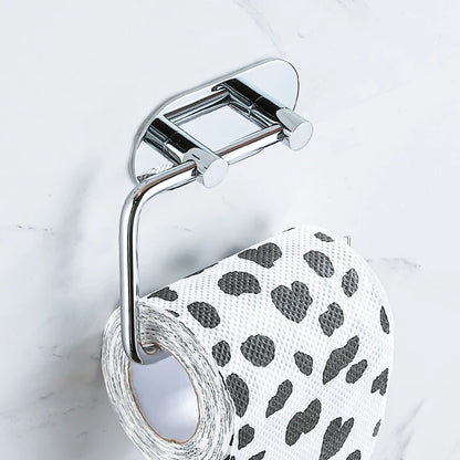 Stainless Steel Self Adhesive Toilet Paper Holder