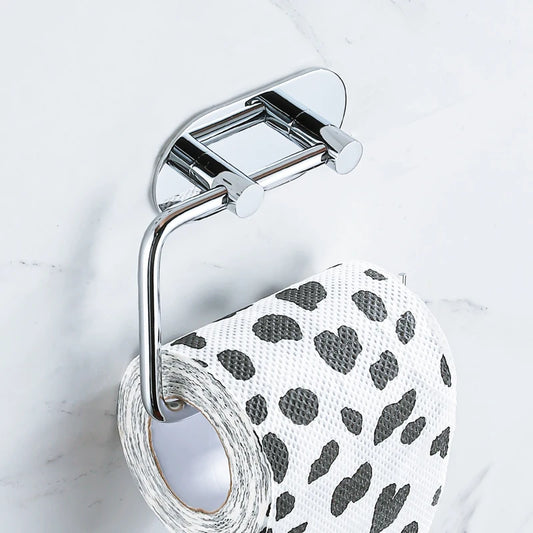 Stainless Steel Self Adhesive Toilet Paper Holder