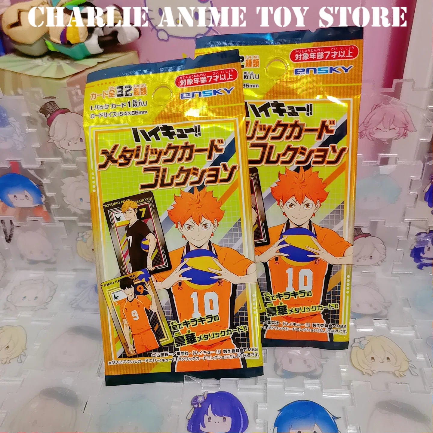 Anime Haikyuu!! Anime Cards Hinata Shoyo Kageyama Tobio Anime Photocard Cards Bookmark Stickers Toys For Fans Collection Gift - MyLootWare