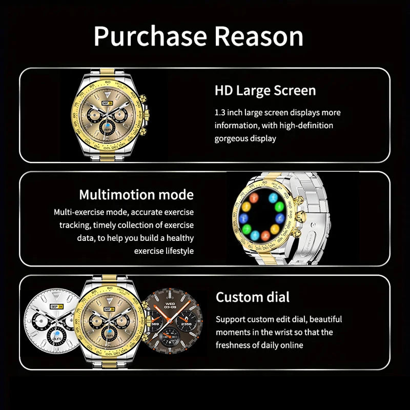 Smartwatch for Men New Smart Watch High-end 2024