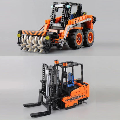 Technical Roller Snow Sweeper Excavator Forklift