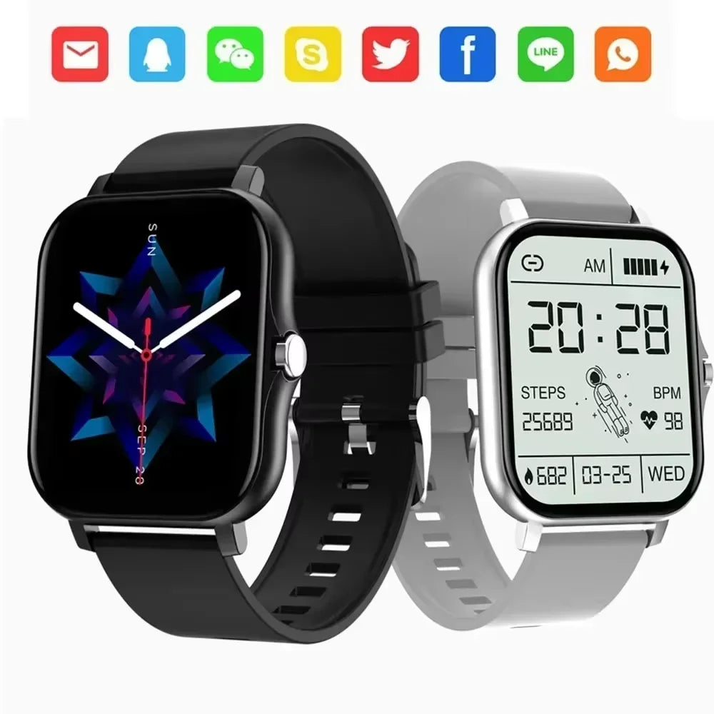 Smart Fitness Tracker Watch for Android/iOS -