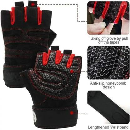 Gym Gloves for Men Women Fitness Weight Lifting