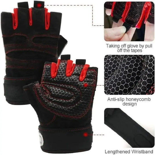 Gym Gloves for Men Women Fitness Weight Lifting