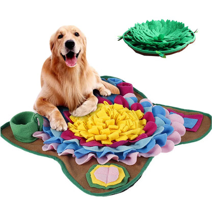 Pet Dog Snuffle Mat Nose Smell Training Sniffing