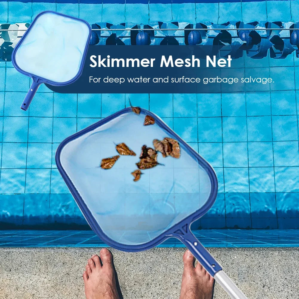 Swimming Pool Skimmer Net Rubbish Cleaning Rake