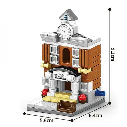 House Building Blocks Mini City Store Street View