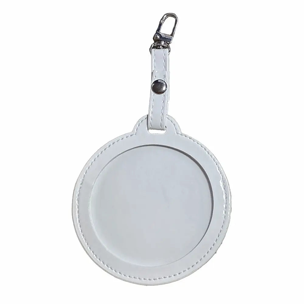 58/75mm Round Badge Protective Case Transparent Window Fan Supplies Waterproof Badge Display Bag Hangable Portable - MyLootWare