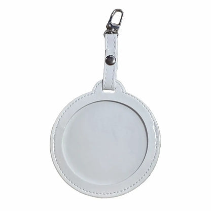 58/75mm Round Badge Protective Case Transparent Window Fan Supplies Waterproof Badge Display Bag Hangable Portable - MyLootWare