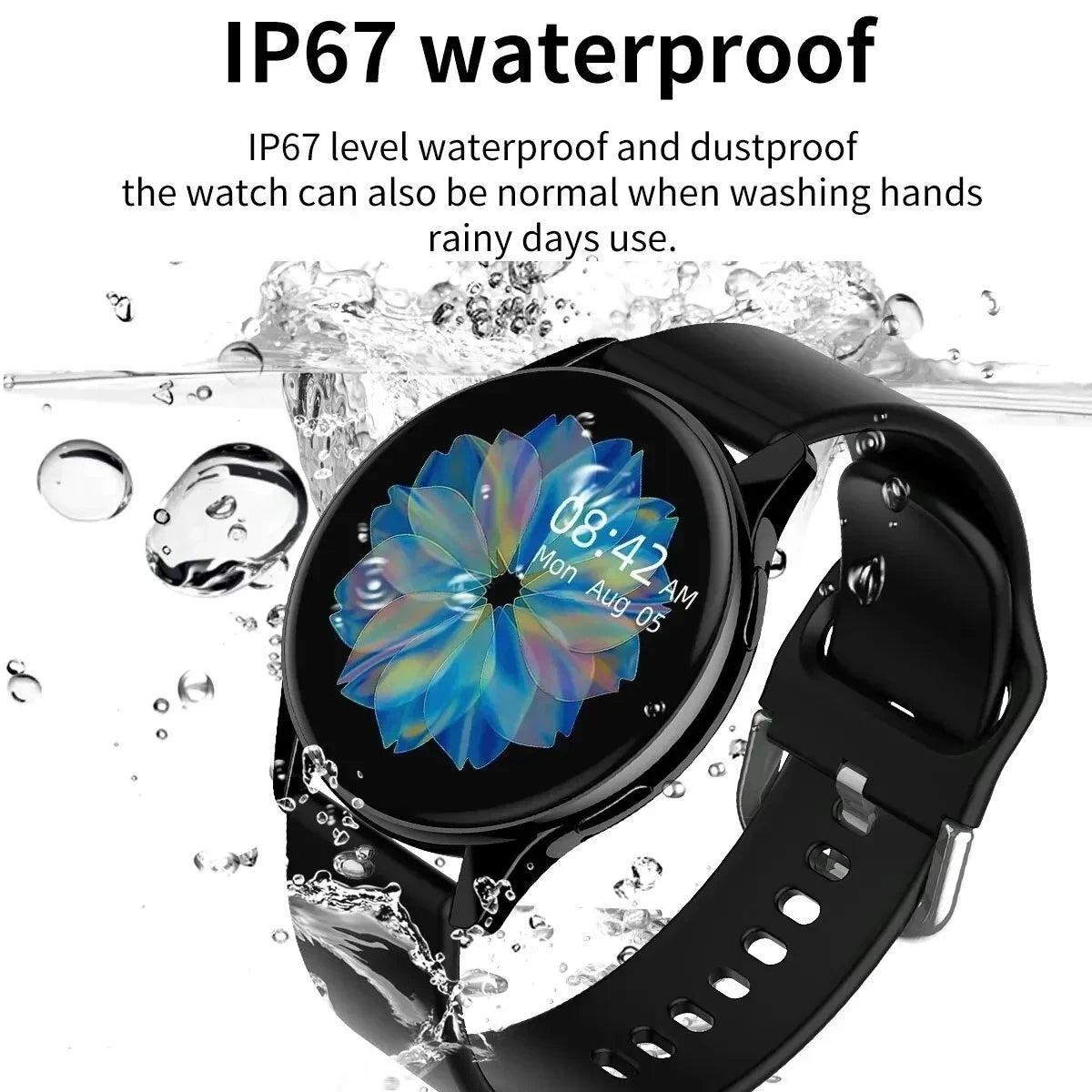 LIGE New Smart Watch 2025 Wireless Charging