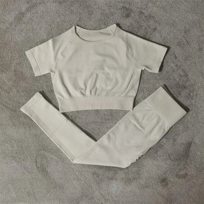 Fitness Yoga Set Seamless Sport Women's Sportswear