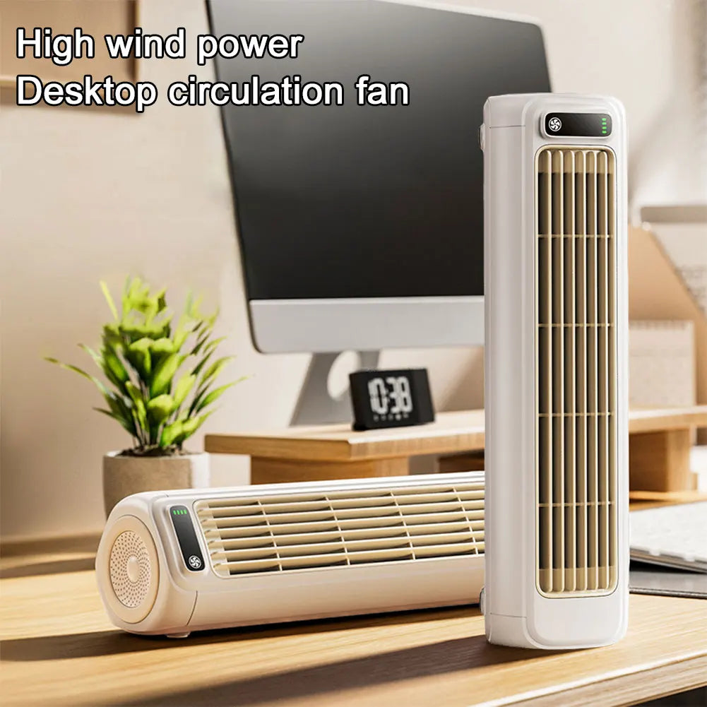 Portable Tower Fan 3 Speeds Cooling Fan Quiet Desk
