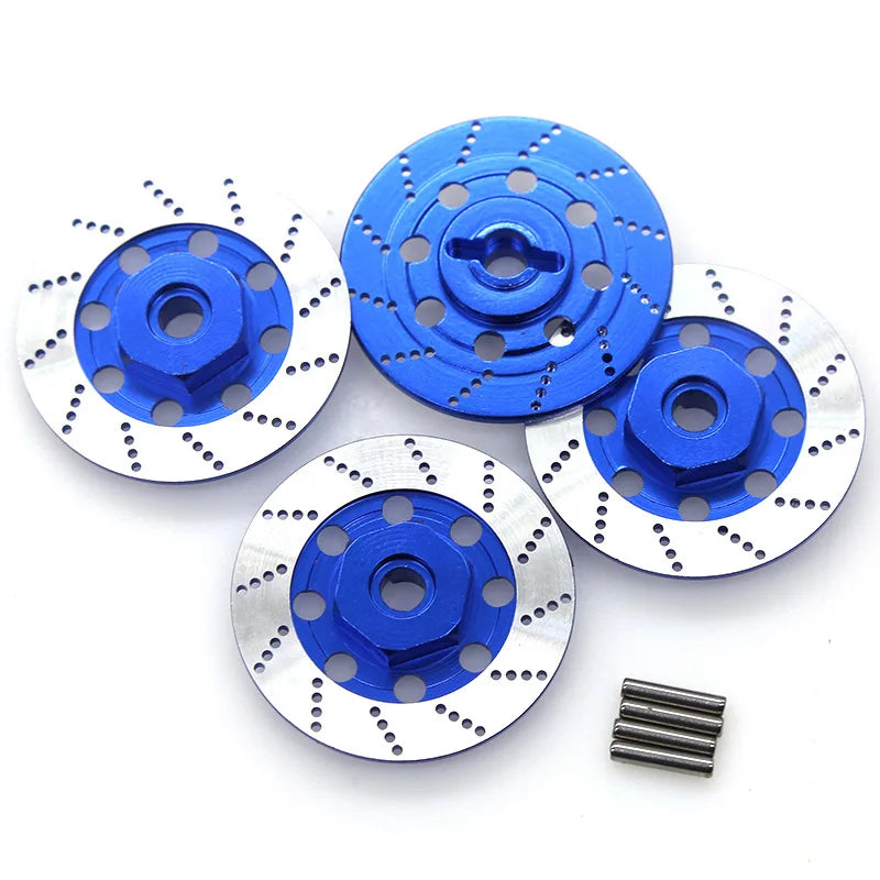 Metal 12mm Wheel Hex Hub Adapter Brake Disc for