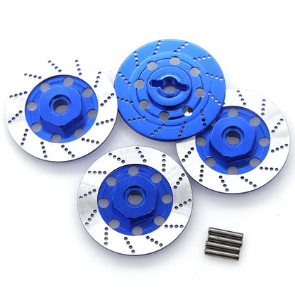 Metal 12mm Wheel Hex Hub Adapter Brake Disc for