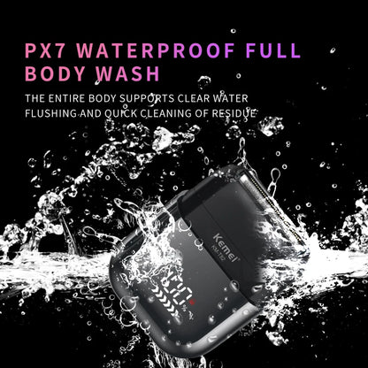 KEMEI km-t82 Usb Reciprocating Electric Shaver