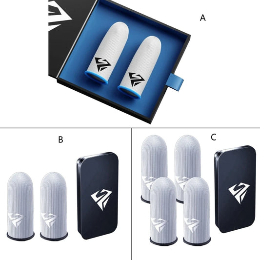 Gaming Finger Sleeves Finger Cots for Mobile Games Sensitive Mobile Gaming Cover