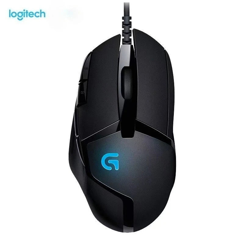 Logitech G402 gaming mouse with esports grade high-speed response and precise operation feedback, suitable for various games