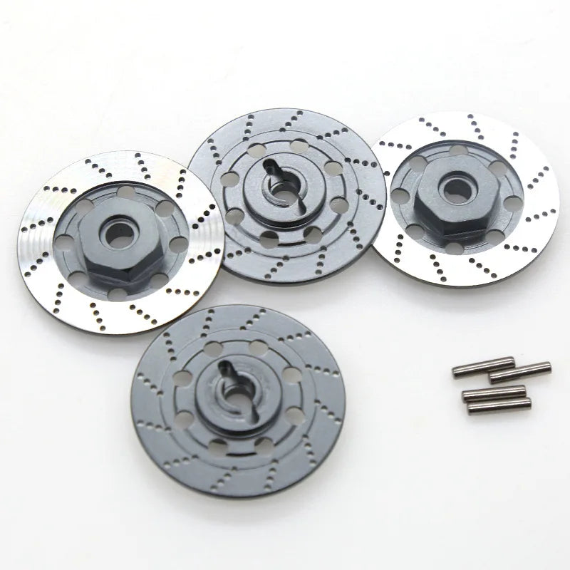 Metal 12mm Wheel Hex Hub Adapter Brake Disc for