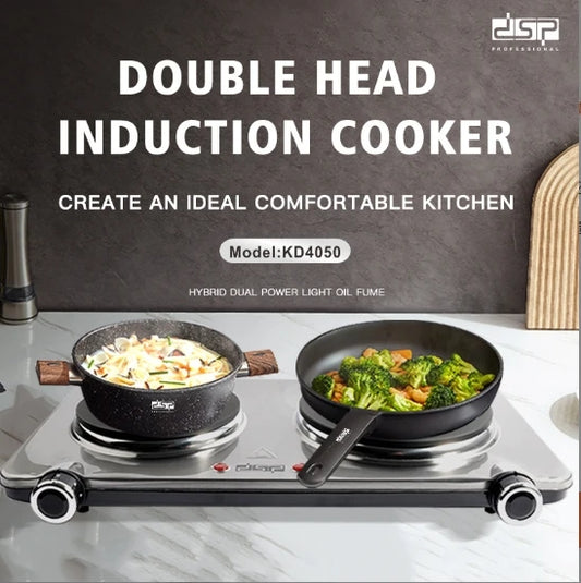 Houselin Double Induction Cooktop,Portable