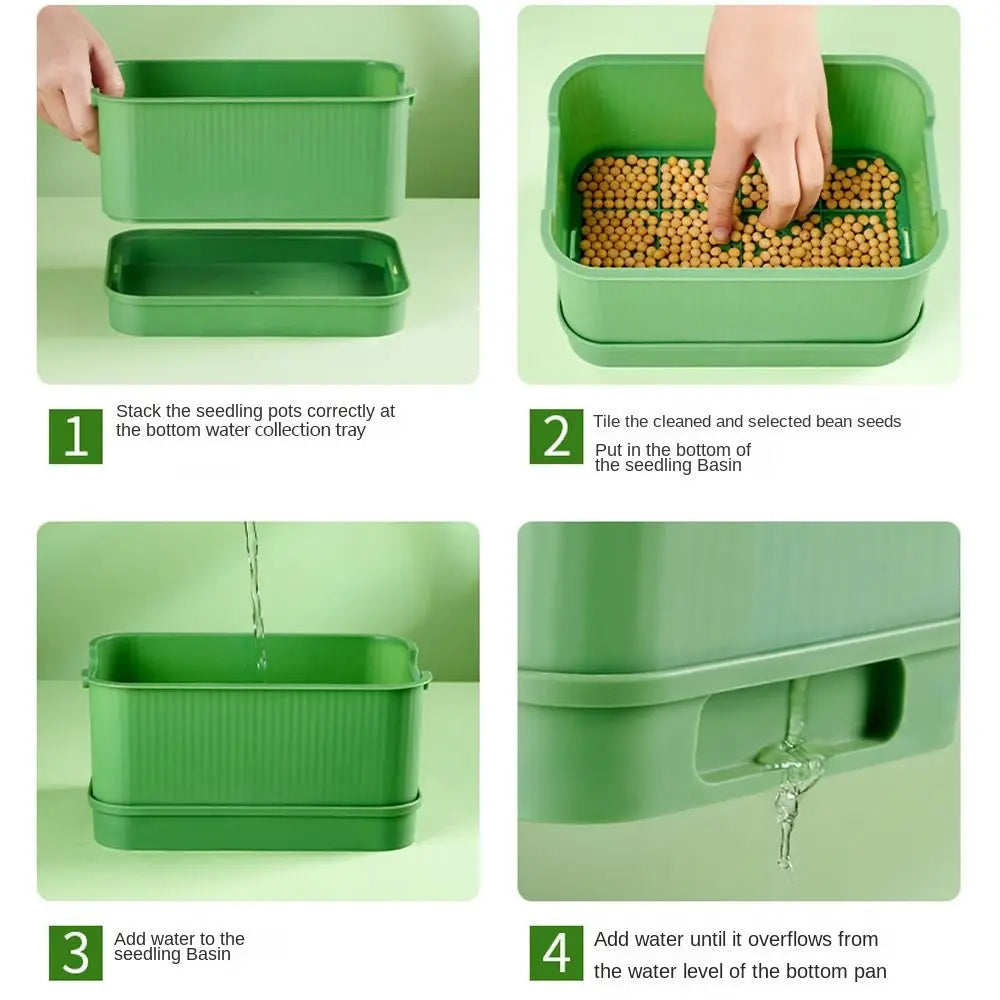 Soilless Cultivation Sprouts Growing Tray