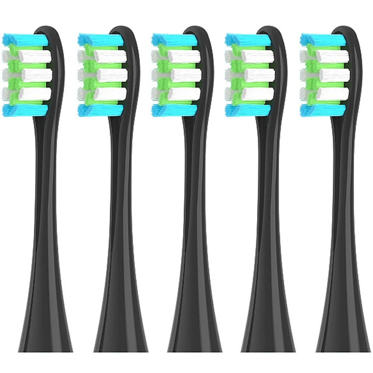 5pcs Replacement Brush Heads Compatible with Oclean Toothbrush Heads for Oclean X Pro Digital, X Lite, X10, X Ultra, Air2, F1 - MyLootWare