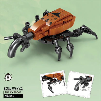 Weevil Insect Series Model Building Blocks Toys