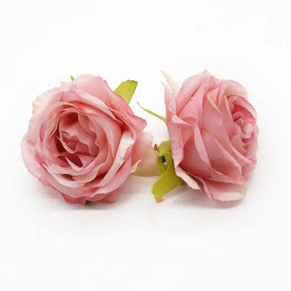 5/10 PCS Artificial Flower Silk Rose For Christmas Home garden Garlands Wall Party Wedding bridal bouquet Diy gift box Hot sales - MyLootWare
