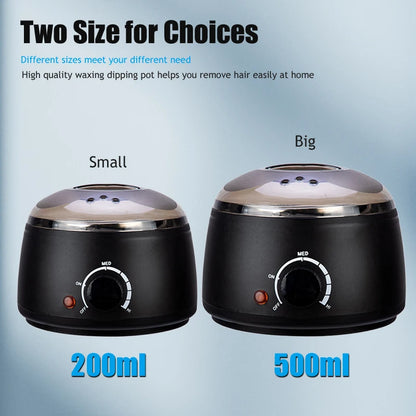 SUNANTH 200ml/500ml Wax Machine for Hair Removal