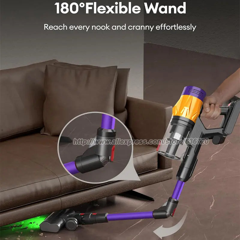 V18B Cordless Vacuum Cleaner, 550W/45Kpa,