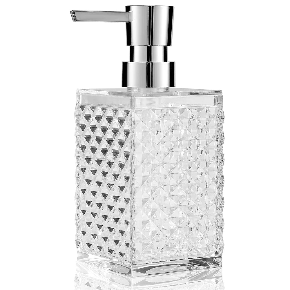 Clear Acrylic Liquid Hand Soap Dispenser（10oz）