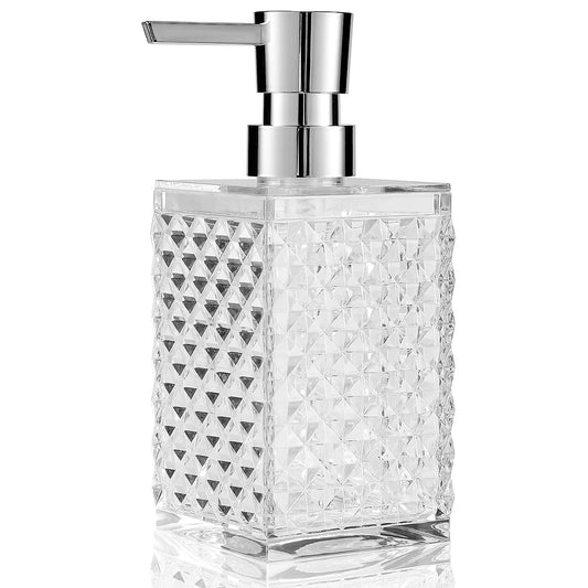 Clear Acrylic Liquid Hand Soap Dispenser（10oz）