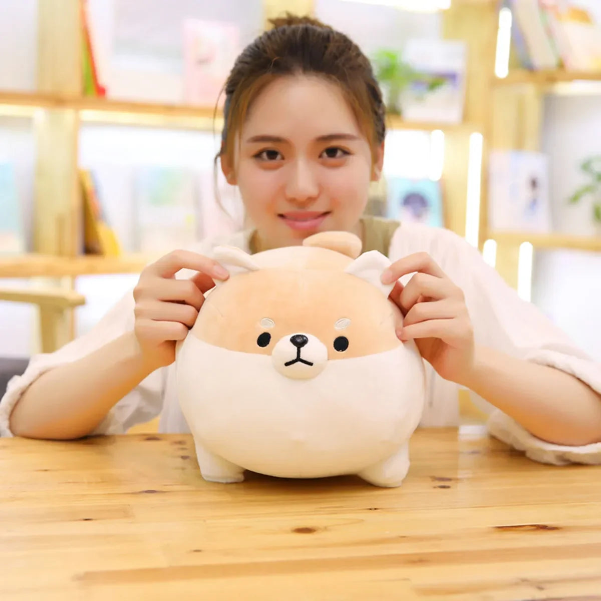 30-50CM Cute Fat Shiba Inu Dog Plush Toy Stuffed Soft Animal Pillow Cushion For Children Kids Birthday Xmas Gifts - MyLootWare