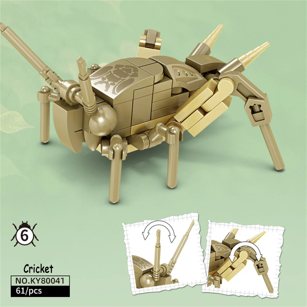 Weevil Insect Series Model Building Blocks Toys