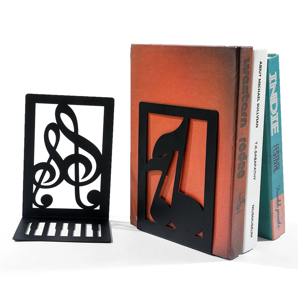 Flatware Book Ends Bring Heavy Duty Metal Bookends
