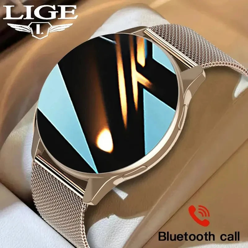 LIGE New Smart Watch 2025 Wireless Charging
