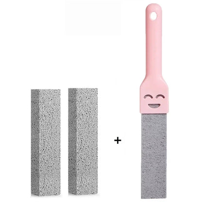 1/3PCS Pumice Stone Cleaning Stick Seat Toilet Limescale Rust Stain Dirt Removal Brush Bathroom Tile Sink Household Washing Tool - MyLootWare