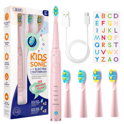 Seago Kids Electric Toothbrush for 6+Years 5 Modes