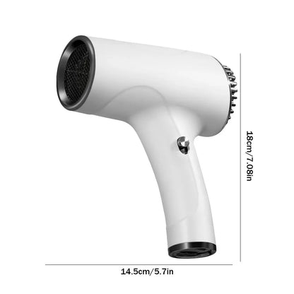 Wireless Portable Hair Dryer Home Travel Quick Dry