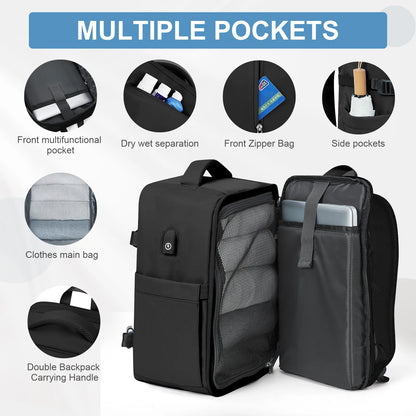 Business Backpacks for Men‘s Bags Women Backpack Travel 40x20x25 Ryanair Carry-Ons, Laptops Backpacks College Schoolbags Bluey ﻿ - MyLootWare