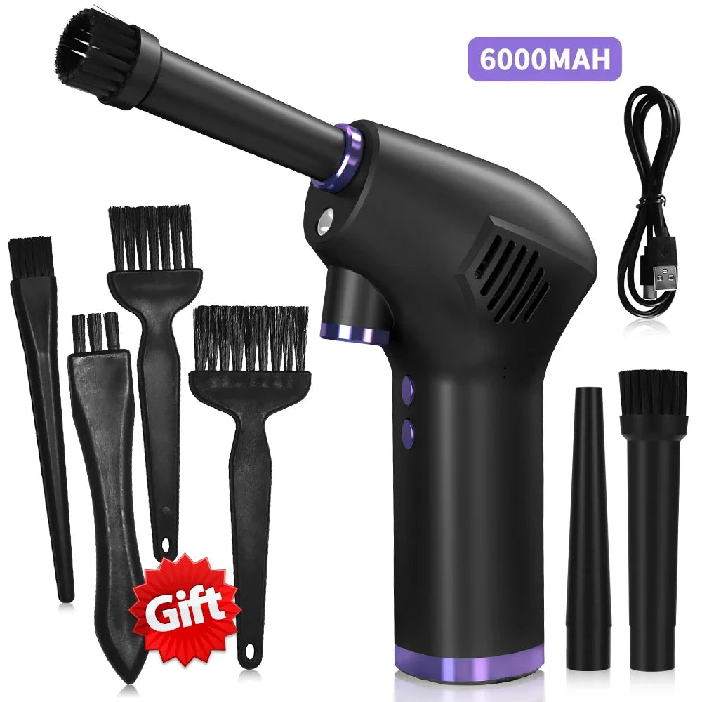 Wireless Air Duster USB Dust Blower Handheld Dust