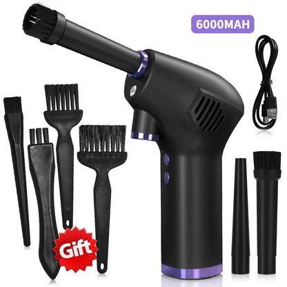 Wireless Air Duster USB Dust Blower Handheld Dust