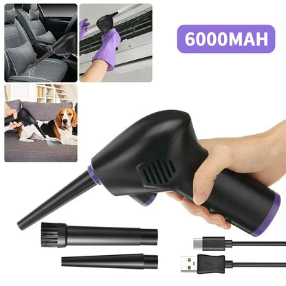 Wireless Air Duster USB Dust Blower Handheld Dust