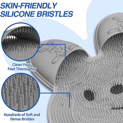 Silicone Massage Foot Mat Bathroom Non-Slip Mat