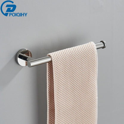Polished Chrome Toilet Paper Holder Wall Hook