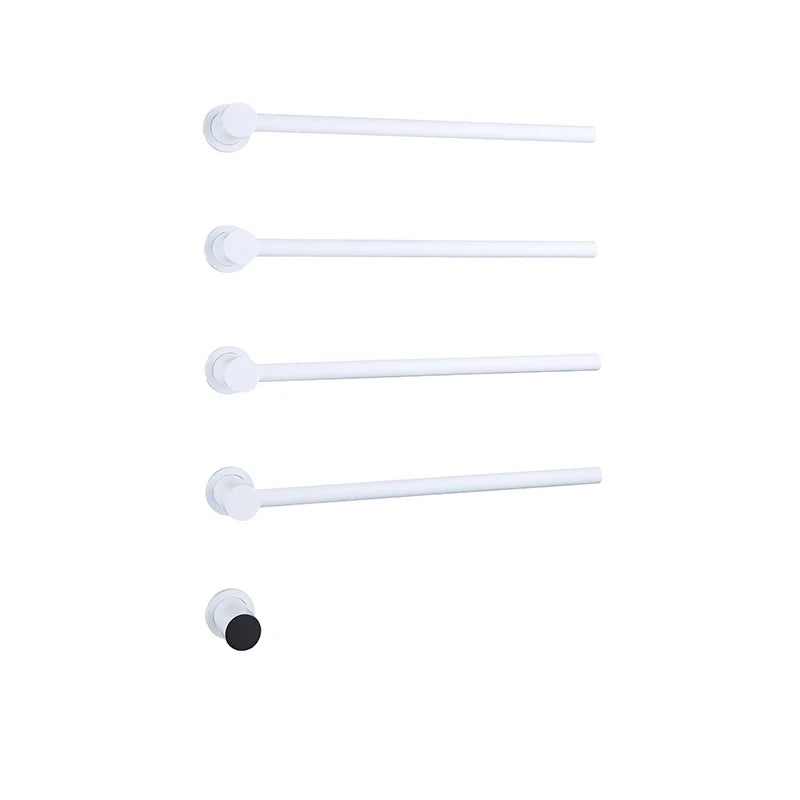 Bathroom Electric Heated Carbon Fiber Towel Rail Warmer Digital Display Temperature Time Control Smart Home Concealed Bar Dryer - MyLootWare