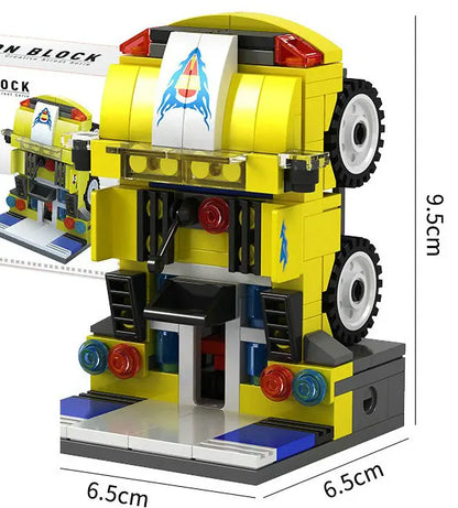 House Building Blocks Mini City Store Street View