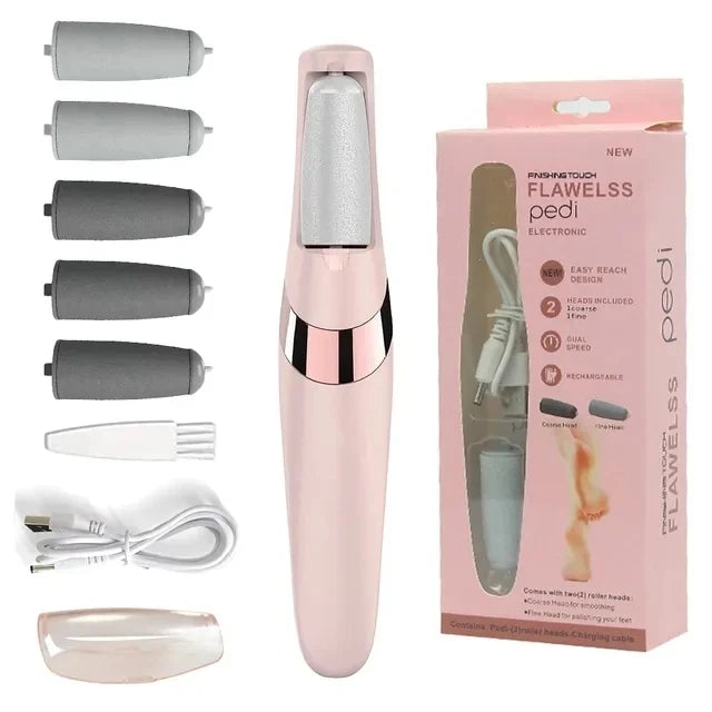 Electric Foot File Grinder Set Dead Skin Dry