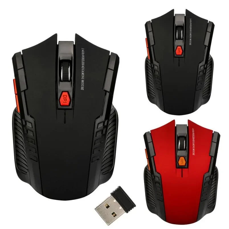 2.4GHz Wireless Mouse Optical Mice with USB Receiver Gamer 1600DPI 6 Buttons Mouse for Computer PC Laptop Accessories - MyLootWare