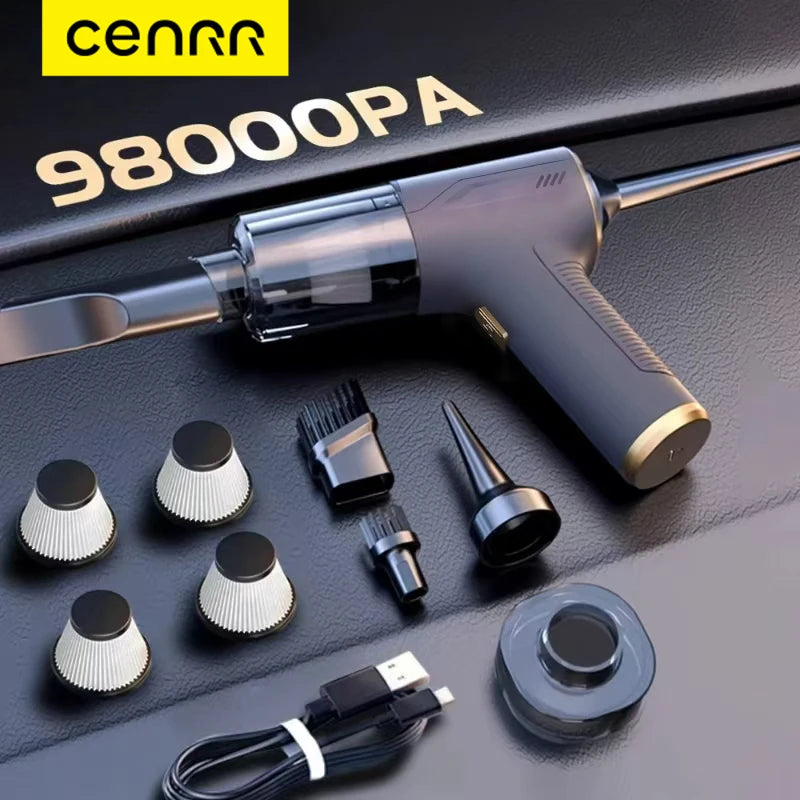 Portable Car Vacuum Cleaner CENRR 98000PA